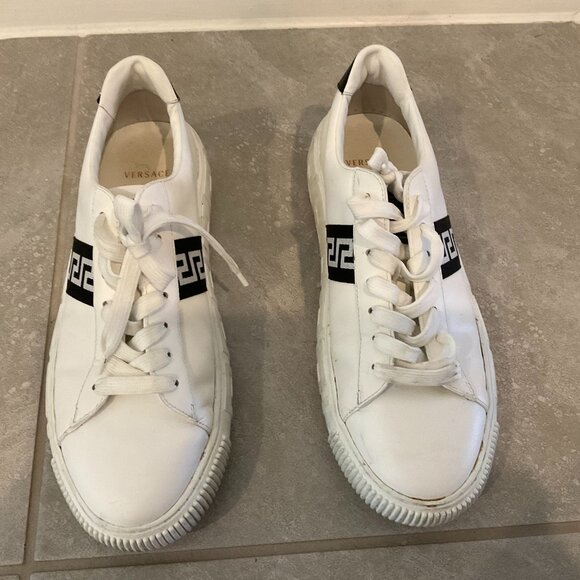 Versace Other - Greca Versace white men  Sneakers